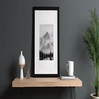 framed art mockup