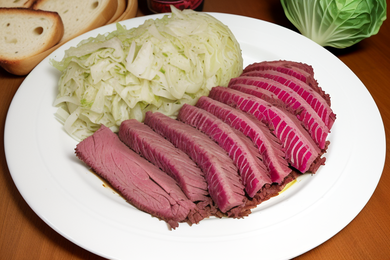 cabbage and corned beef jamaican