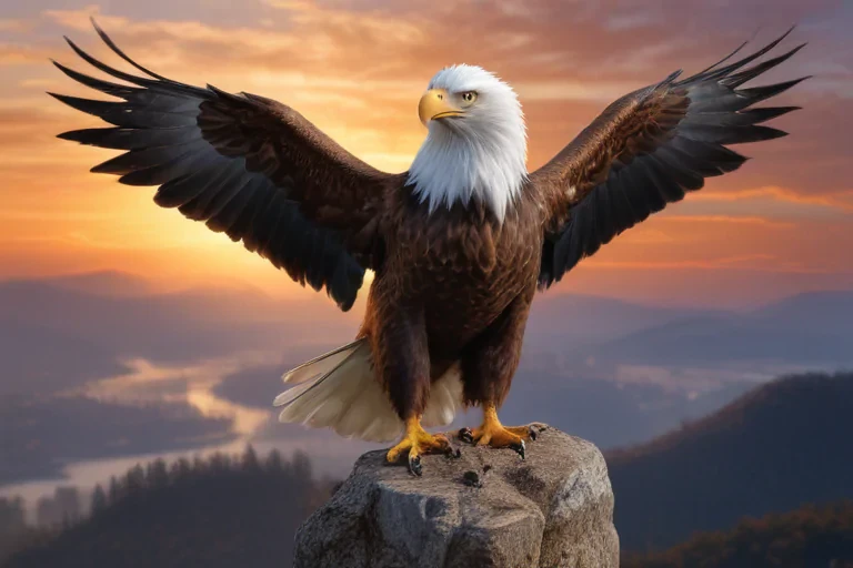 american eagle dog