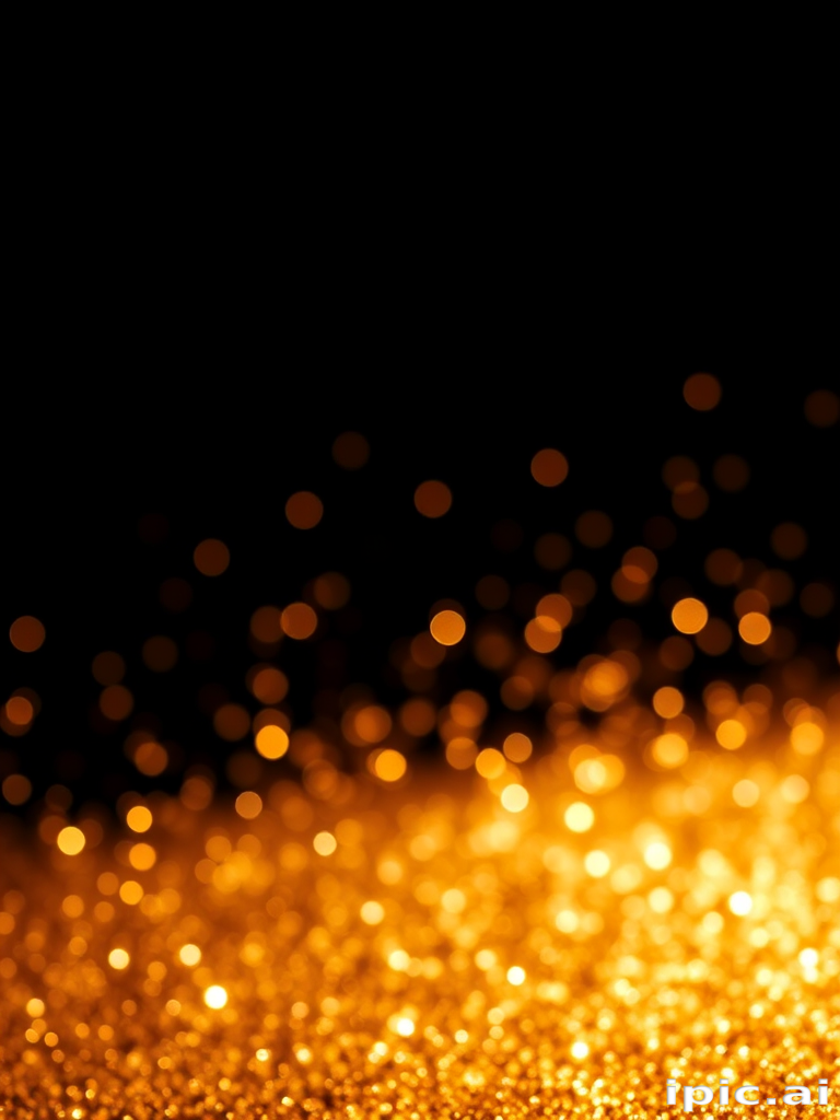 glitter black background