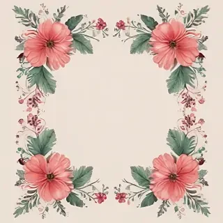 floral border png