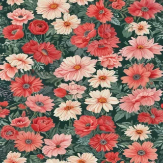 flower line