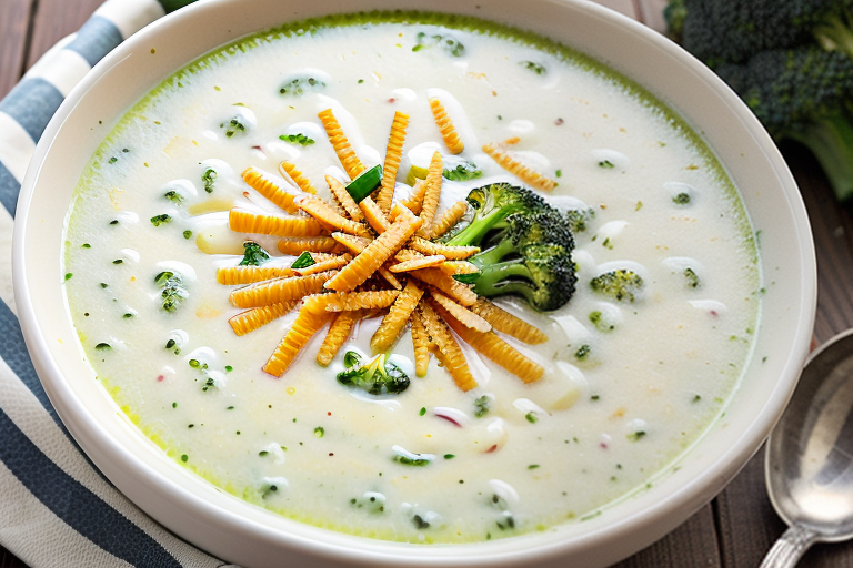 what to eat with broccoli cheddar soup