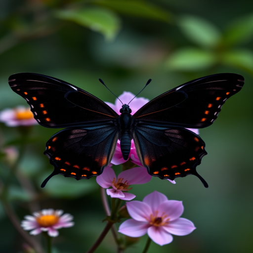 black butterfly wallpaper hd