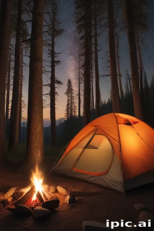 camping background