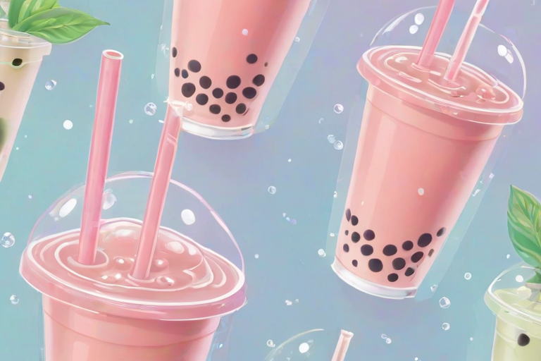 bubble tea background