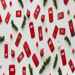 christmas phone wallpaper 4k