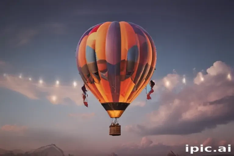 hot air balloon png