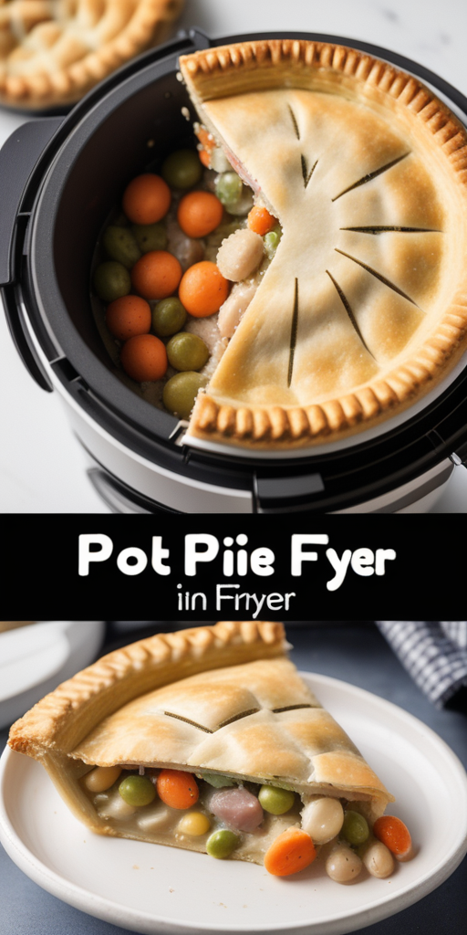 can you put a pot pie in the air fryer