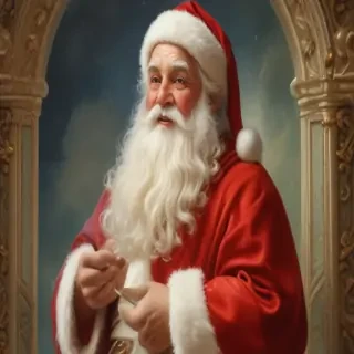 vintage santa image