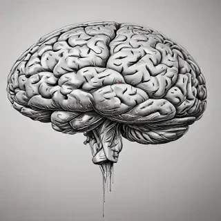 brain sketch