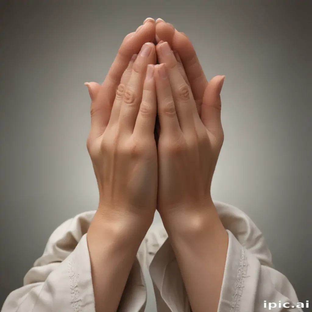 prayer hands png