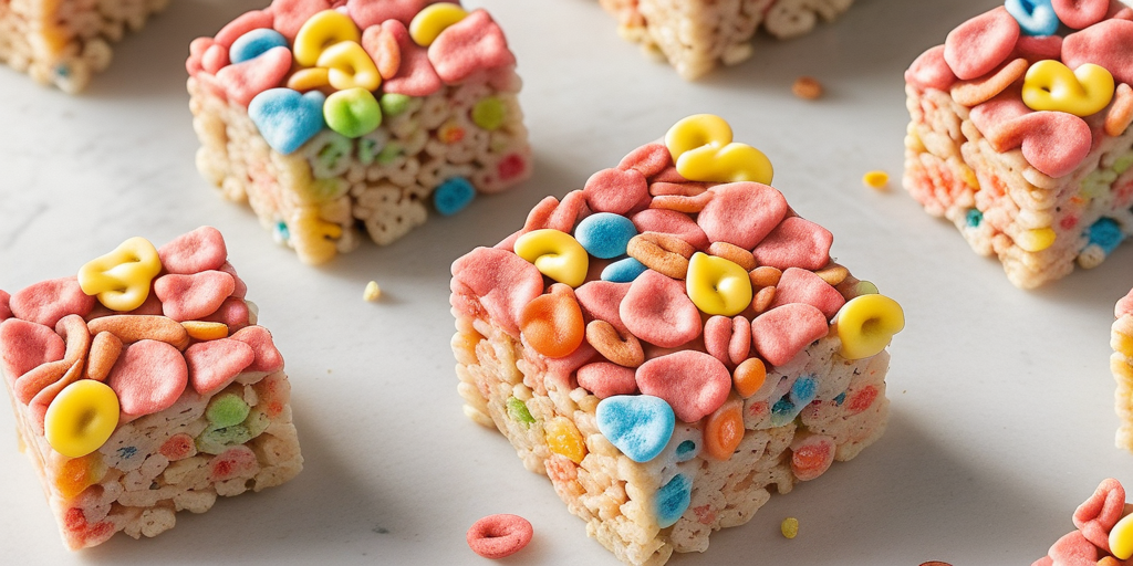 fruity pebbles rice krispie treats