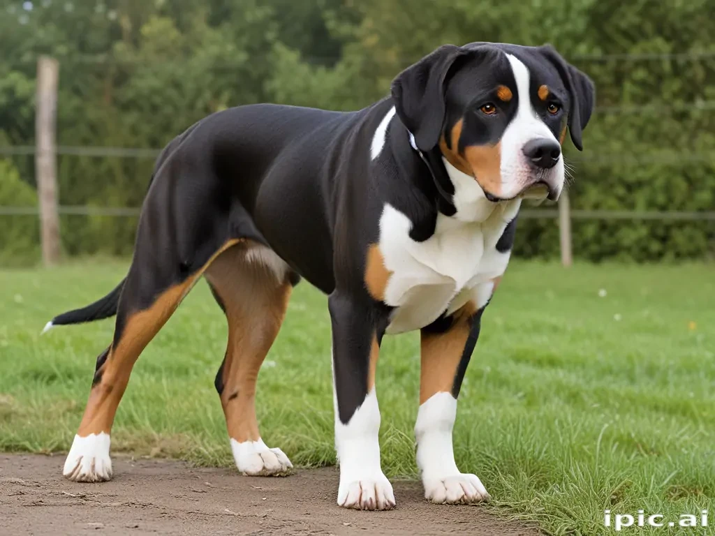 greater swiss mountain dog