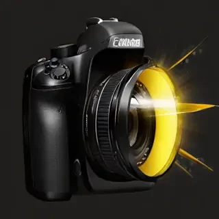 camera flash clipart