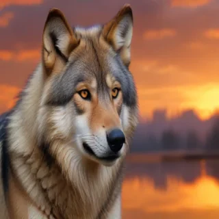 wolf background