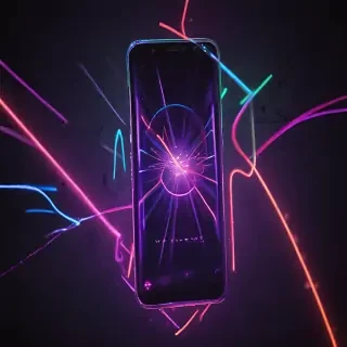 4k neon phone wallpaper