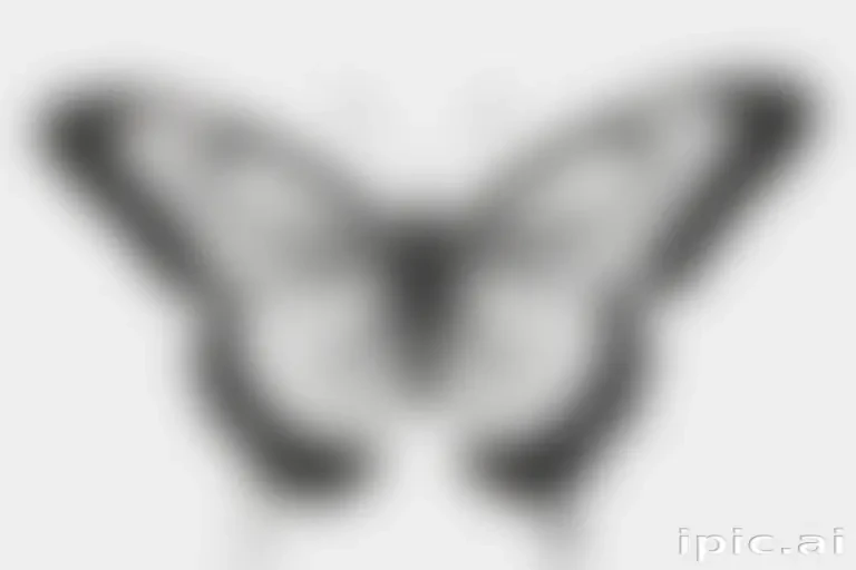 butterfly png black and white