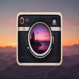 aesthetic photos icon