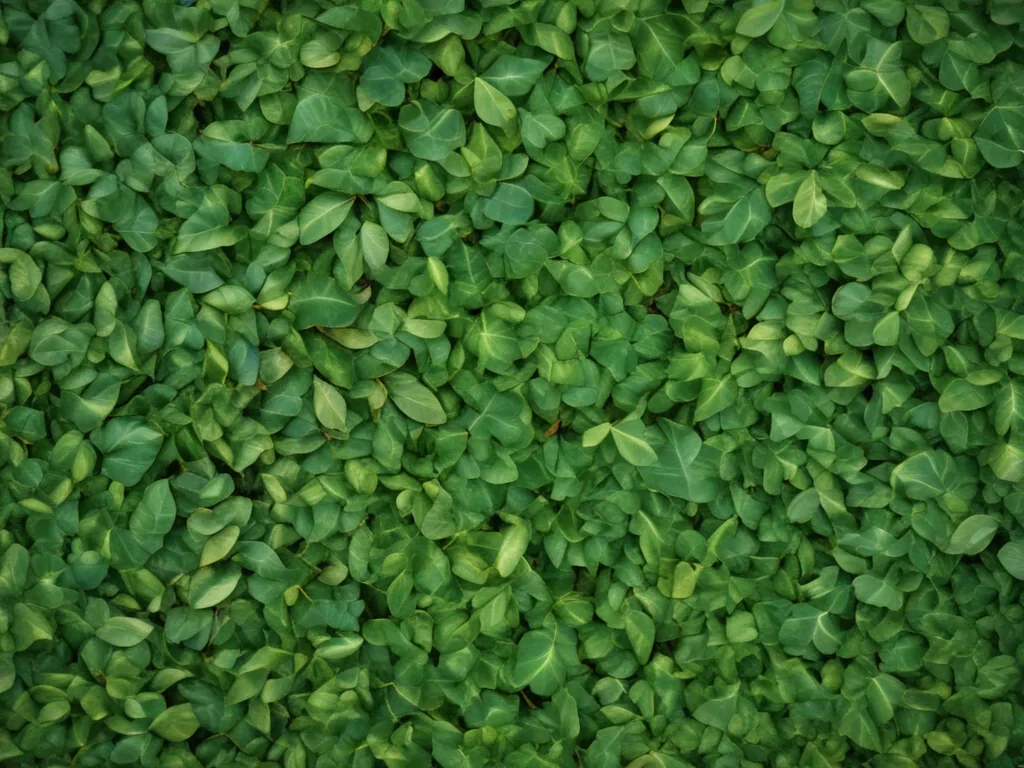 leaf background green