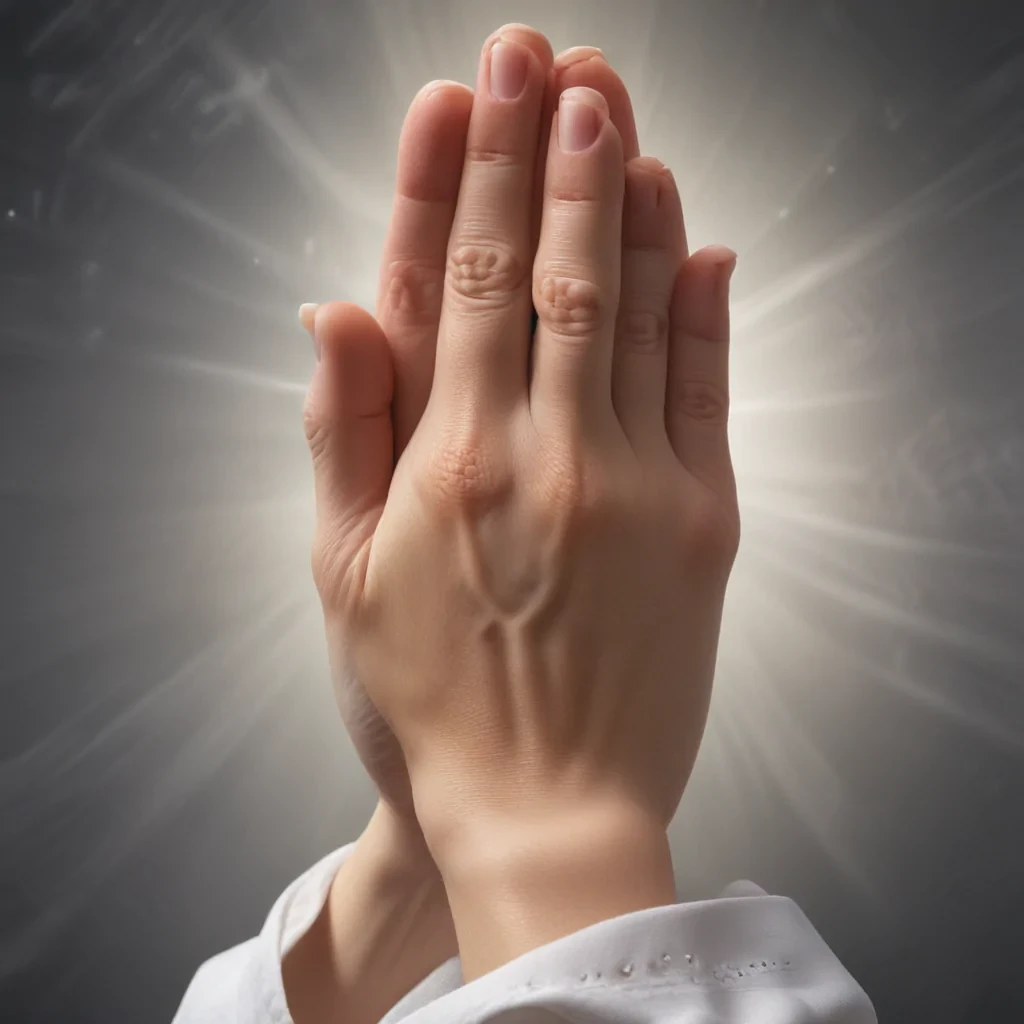 praying hand png