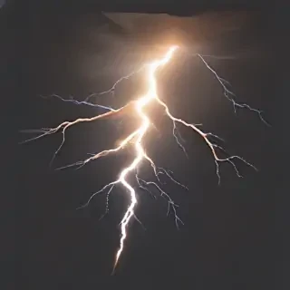 lightning transparent