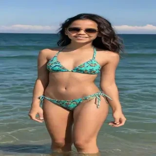 jenna ortega en bikini