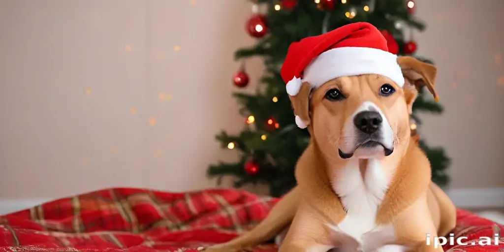 christmas dog photos