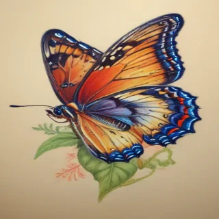 pictures of butterflies to draw