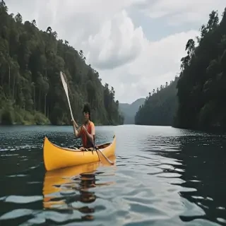 canoeing png