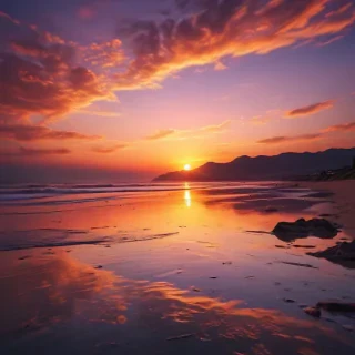 aesthetic sunset wallpapers