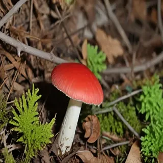red mushroom