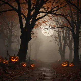 halloween aesthetic background