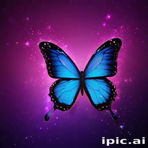 glitter butterfly wallpaper