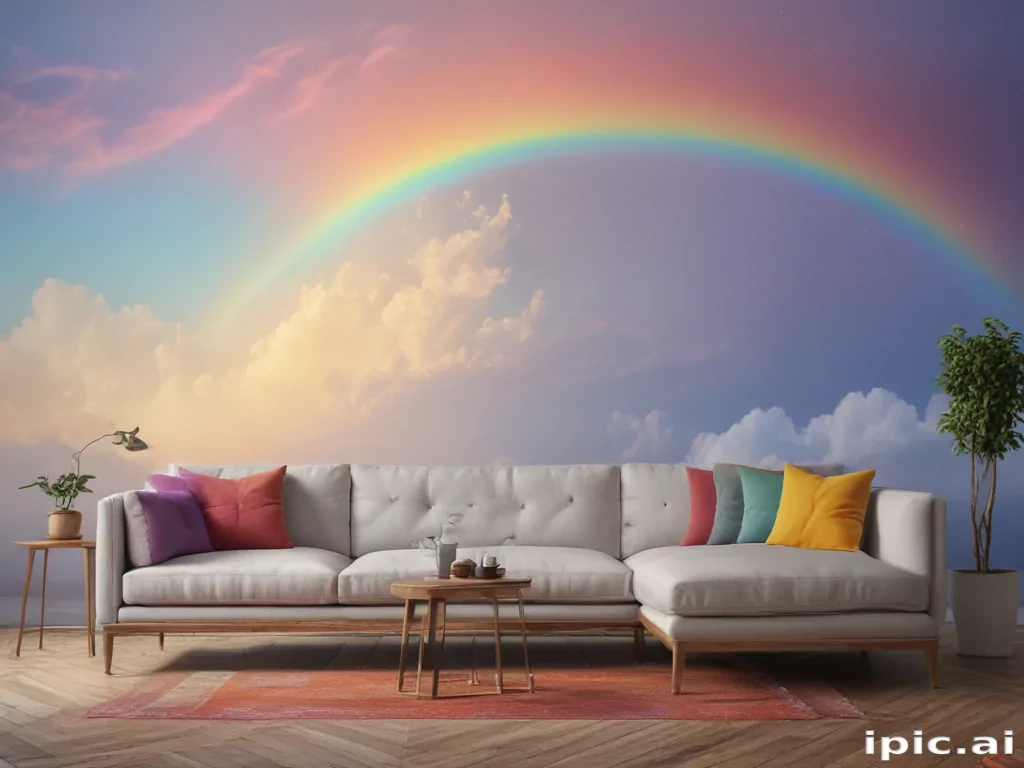 rainbow wallpaper aesthetic