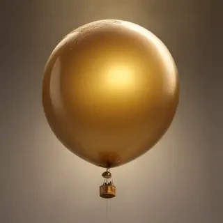 golden balloon