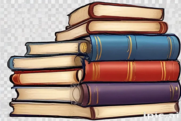 clipart stack of books