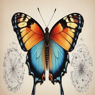 images of drawings of butterflies