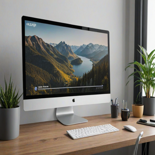 pc screen mockup