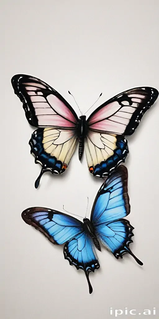 drawing butterfly