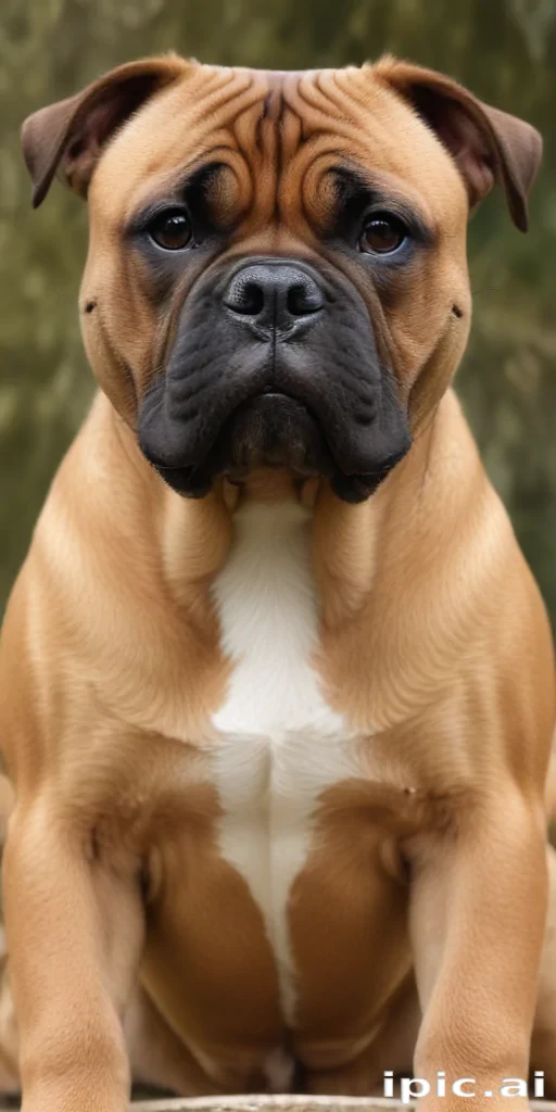 staffy bull bullmastiff