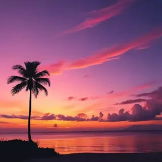 sunset aesthetic wallpaper