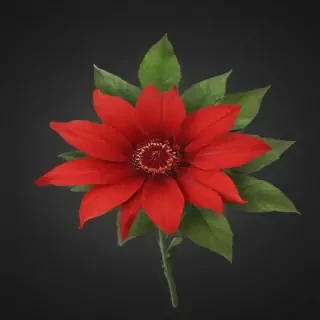 red flower png