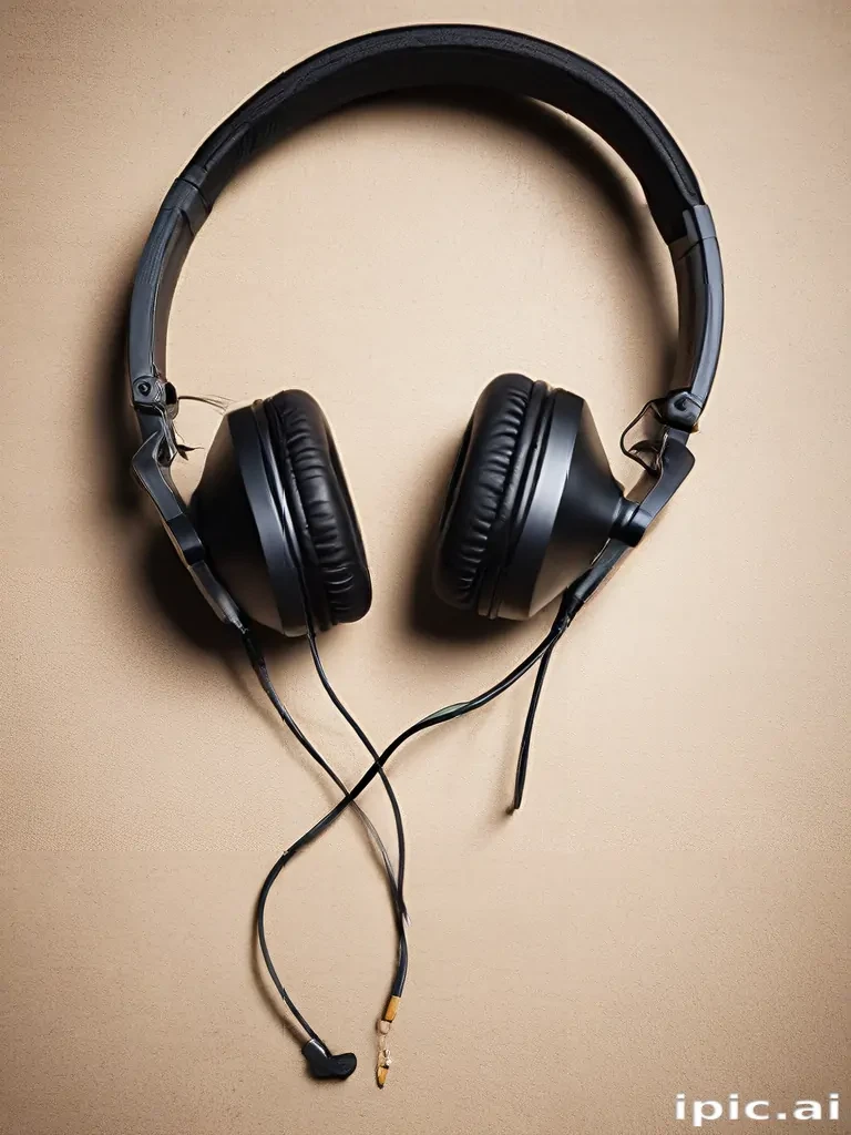 headphones background