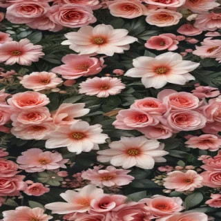 aesthetic flowers png