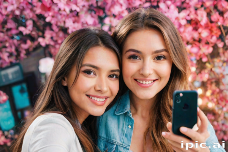 selfie background