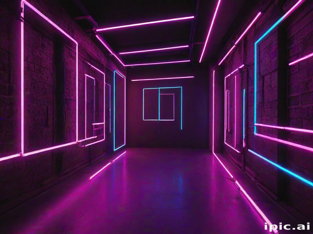 neon background aesthetic