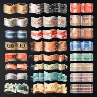 washi tape clipart