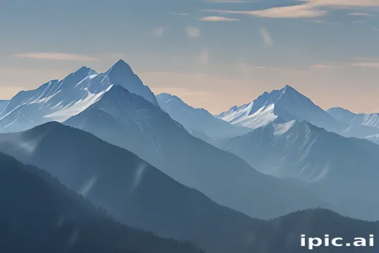 transparent mountains