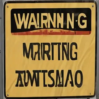 warning sign